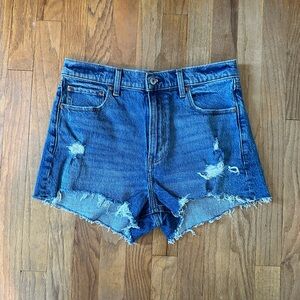 Abercrombie & Fitch Jean Shorts - The mom short, high rise, size 29 (8)